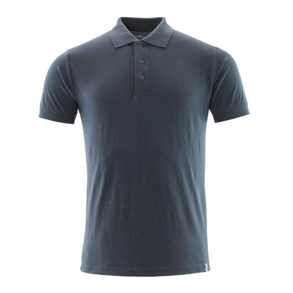 Dark Navy - Front - Mascot Mens Crossover Polo Shirt