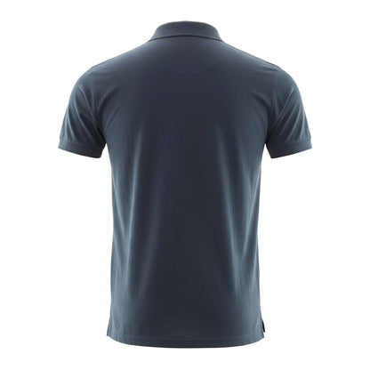 Dark Navy - Back - Mascot Mens Crossover Polo Shirt