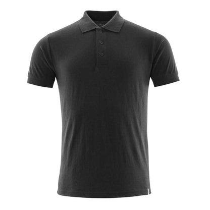 Deep Black - Front - Mascot Mens Crossover Polo Shirt