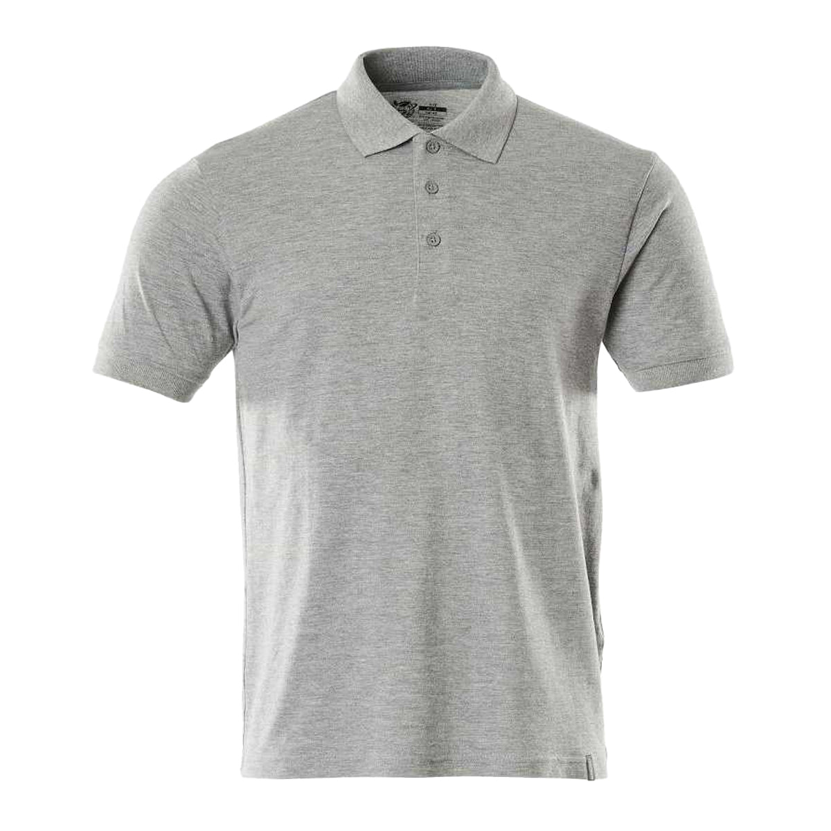 Grey - Front - Mascot Mens Crossover Polo Shirt