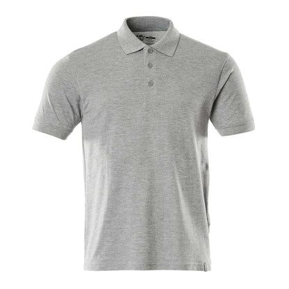Grey - Front - Mascot Mens Crossover Polo Shirt