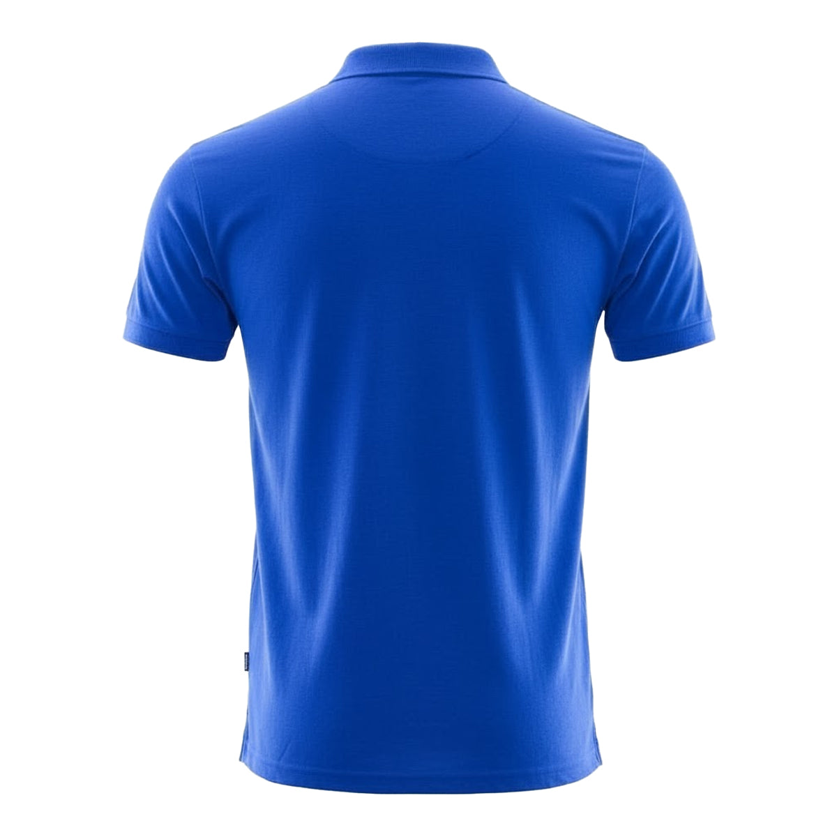 Royal Blue - Back - Mascot Mens Crossover Polo Shirt