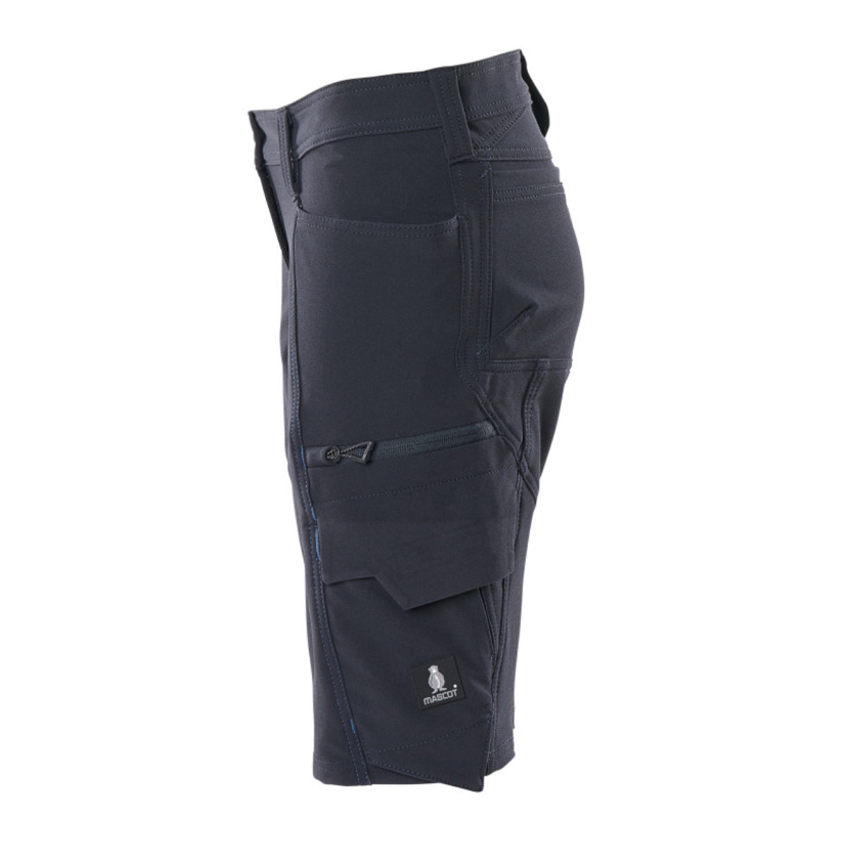 Dark Navy - Side - Mascot Mens Accelerate Work Shorts
