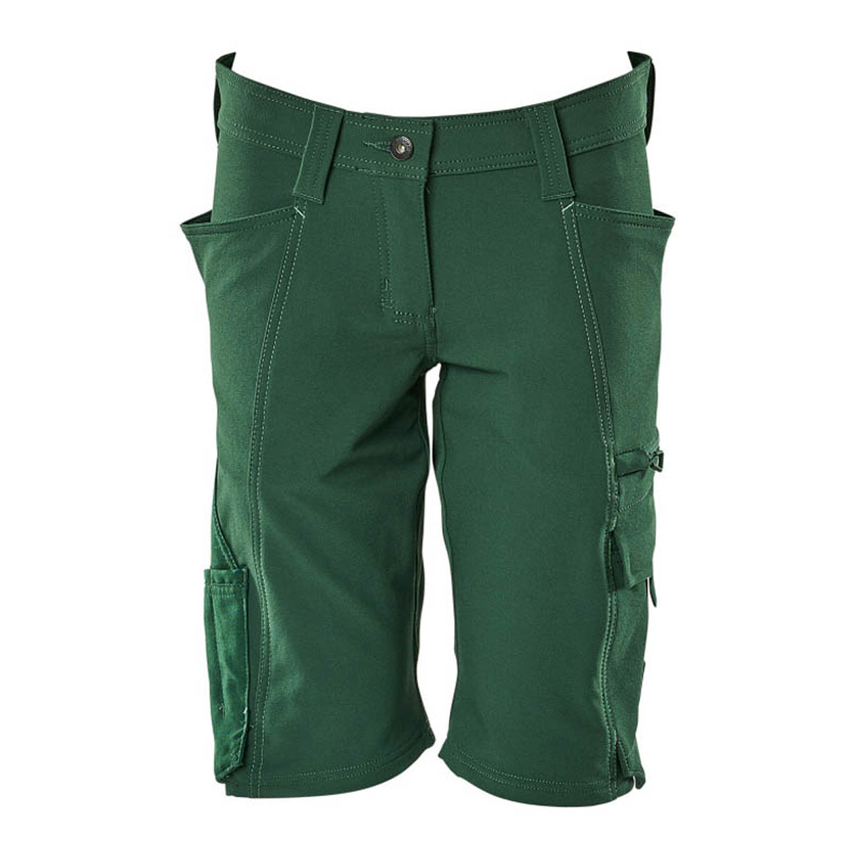 Green - Front - Mascot Mens Accelerate Work Shorts