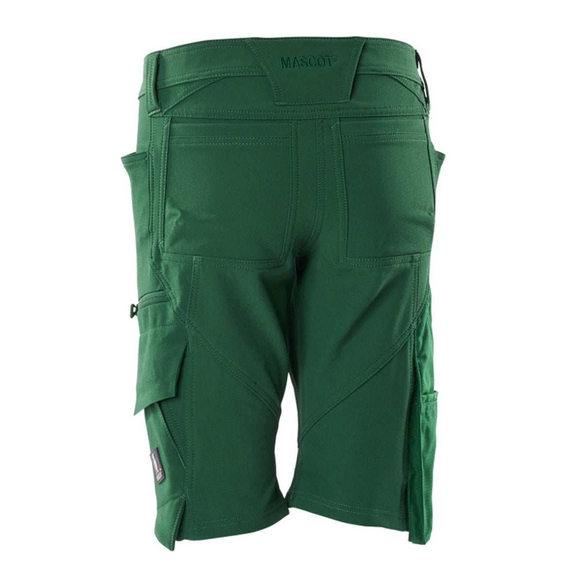 Green - Back - Mascot Mens Accelerate Work Shorts