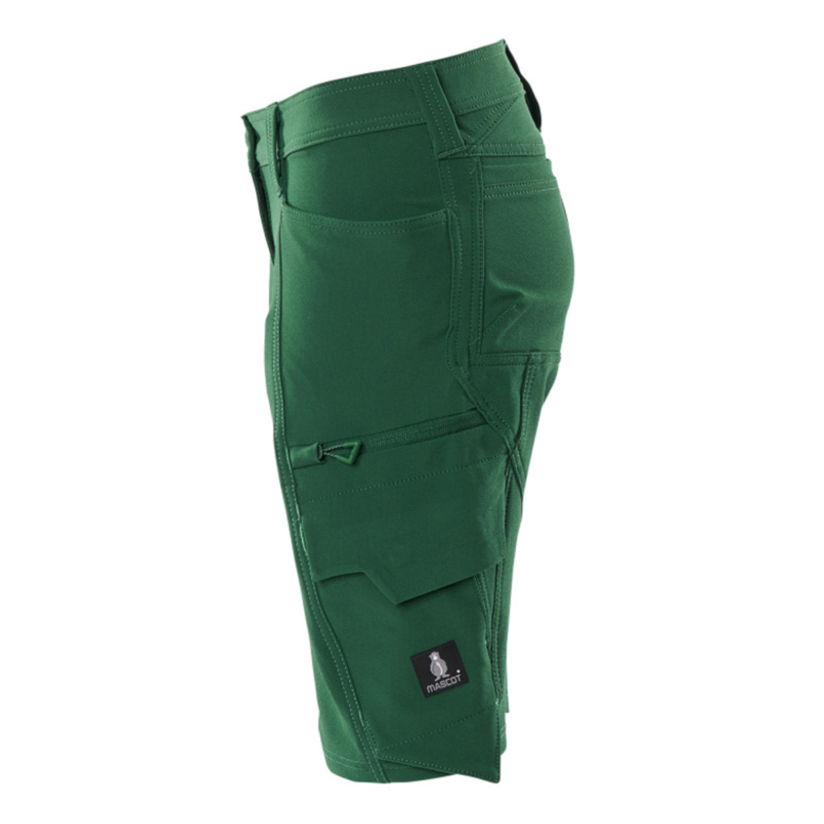 Green - Side - Mascot Mens Accelerate Work Shorts