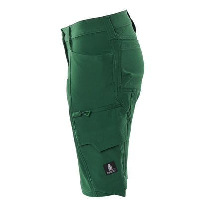 Green - Side - Mascot Mens Accelerate Work Shorts