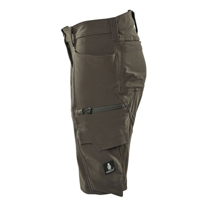 Dark Anthracite - Side - Mascot Mens Accelerate Work Shorts