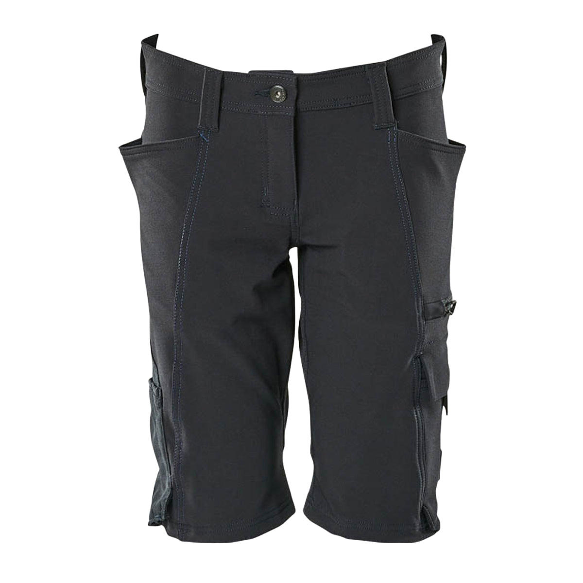 Dark Navy - Front - Mascot Mens Accelerate Work Shorts