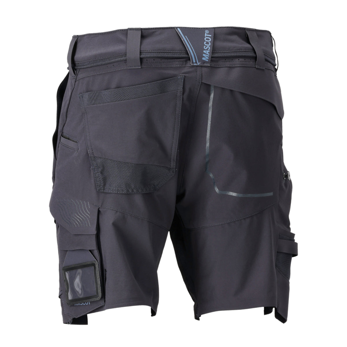 Dark Navy - Back - Mascot Mens Customised Work Shorts