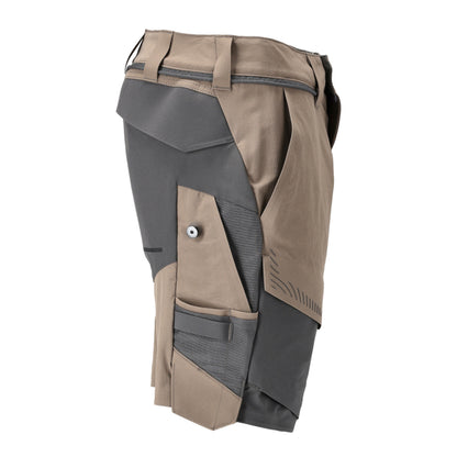 Dark Sand-Stone Grey - Lifestyle - Mascot Mens Customised Work Shorts