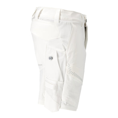 White - Lifestyle - Mascot Mens Customised Work Shorts