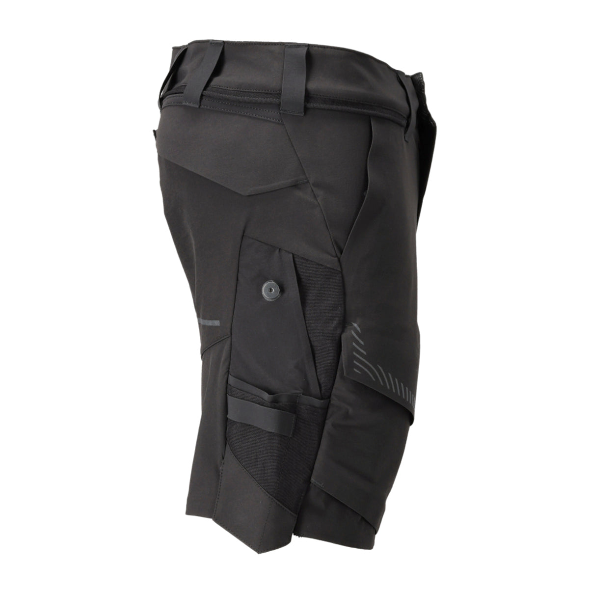 Black - Lifestyle - Mascot Mens Customised Work Shorts