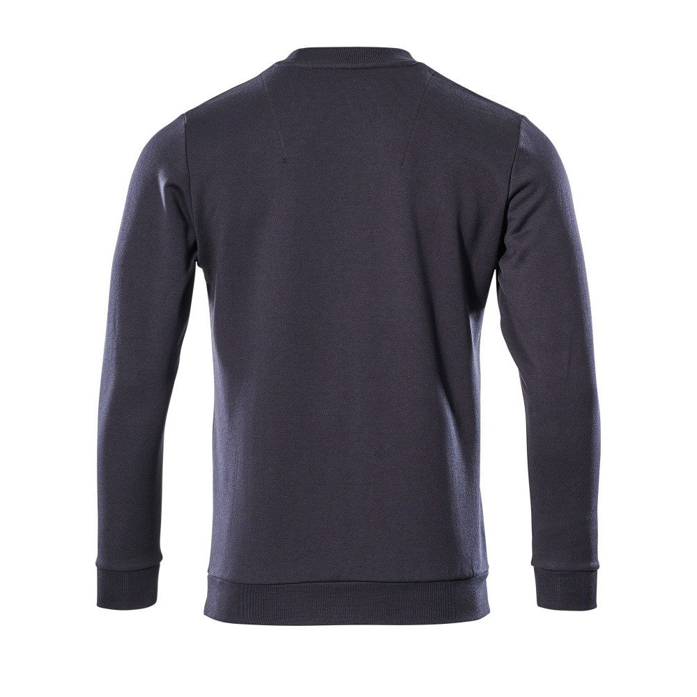 Dark Navy - Back - Mascot Mens Crossover Sweatshirt