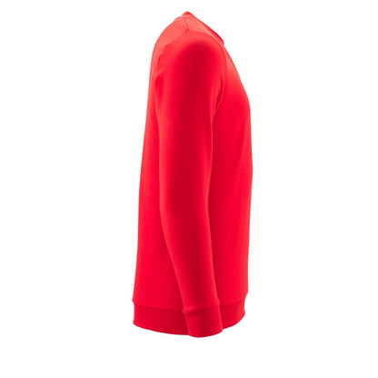 Traffic Red - Side - Mascot Mens Crossover Sweatshirt