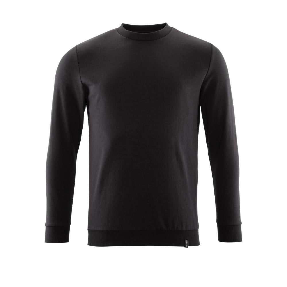 Deep Black - Front - Mascot Mens Crossover Sweatshirt