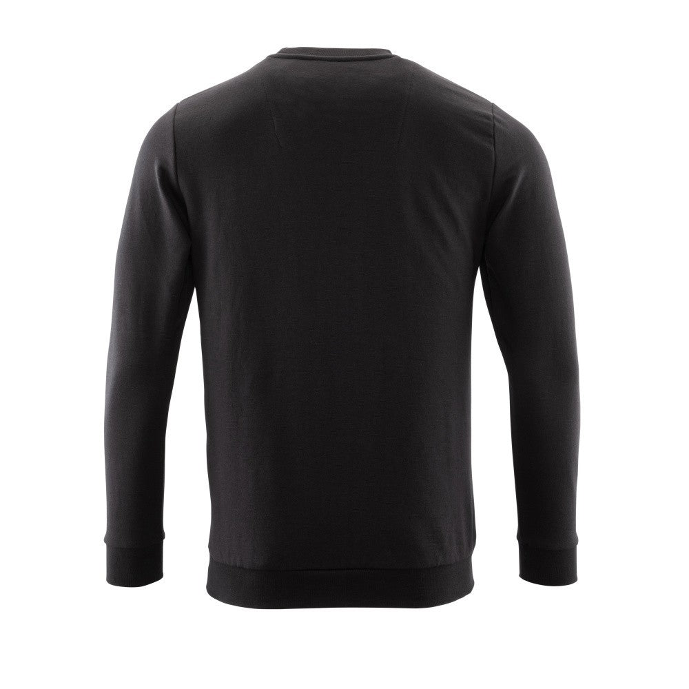 Deep Black - Back - Mascot Mens Crossover Sweatshirt