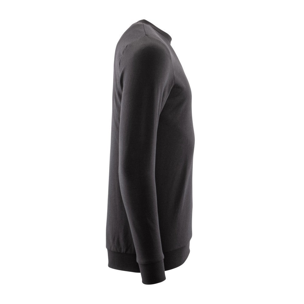 Deep Black - Side - Mascot Mens Crossover Sweatshirt