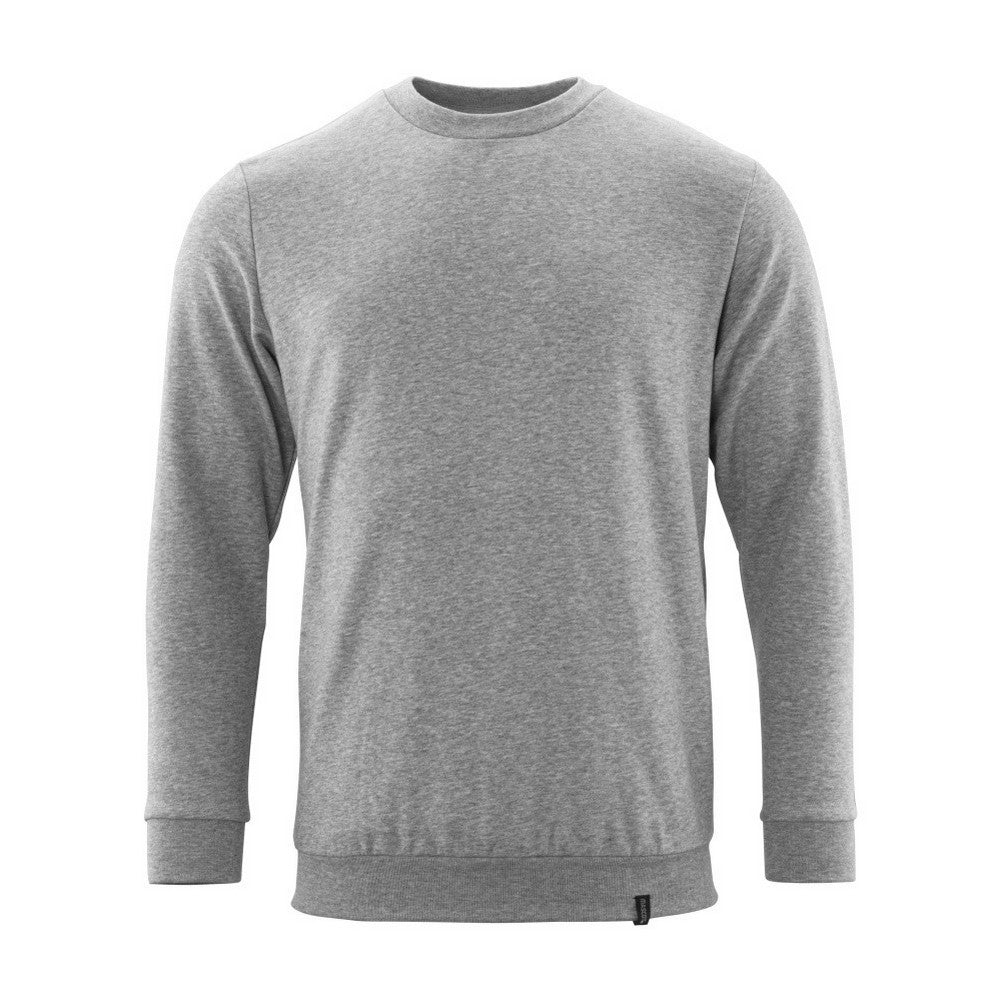 Grey Flecked - Front - Mascot Mens Crossover Sweatshirt