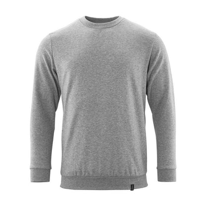 Grey Flecked - Front - Mascot Mens Crossover Sweatshirt