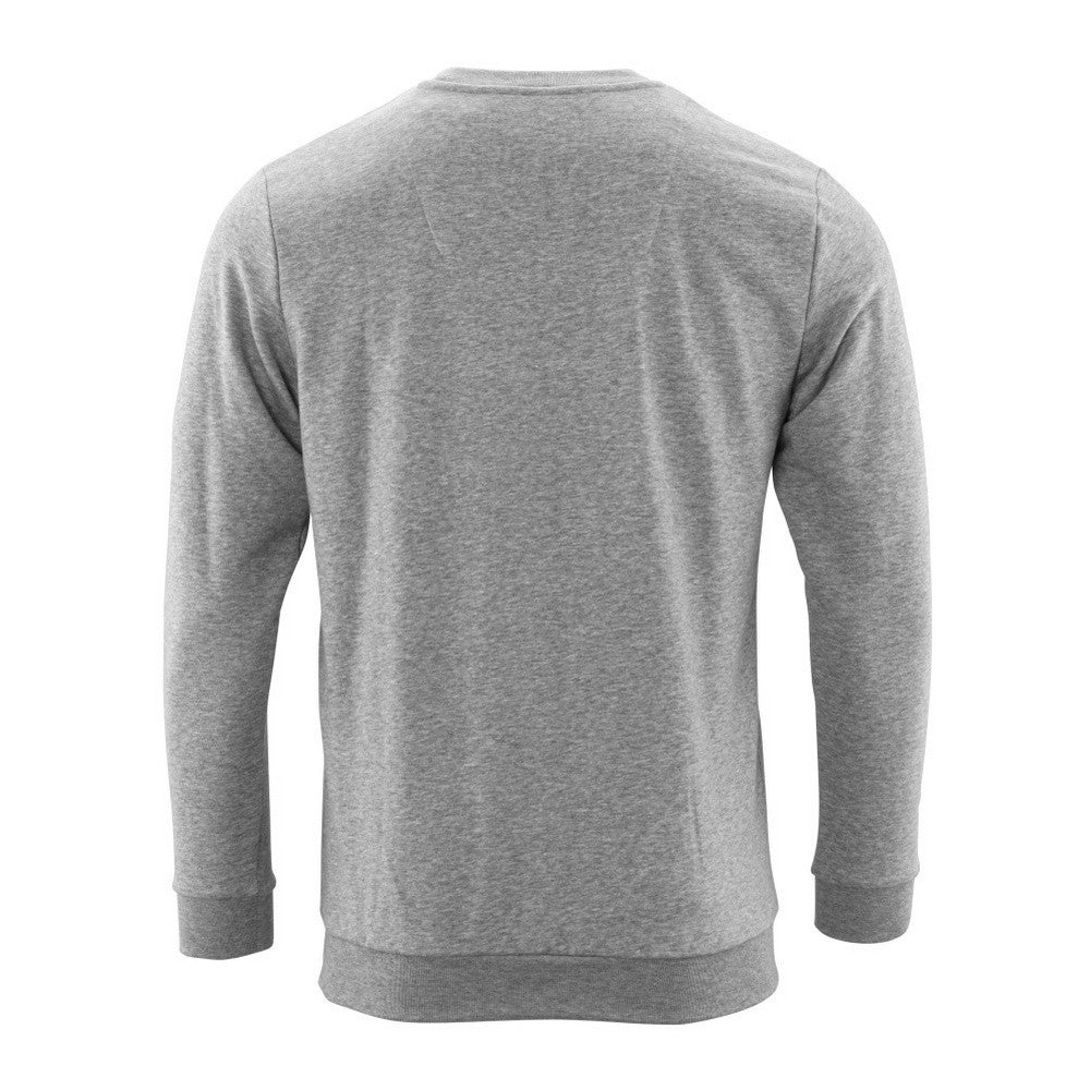 Grey Flecked - Back - Mascot Mens Crossover Sweatshirt