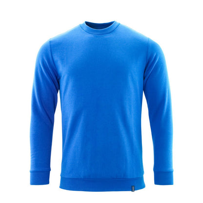 Azure Blue - Front - Mascot Mens Crossover Sweatshirt
