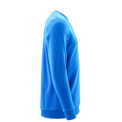 Azure Blue - Side - Mascot Mens Crossover Sweatshirt