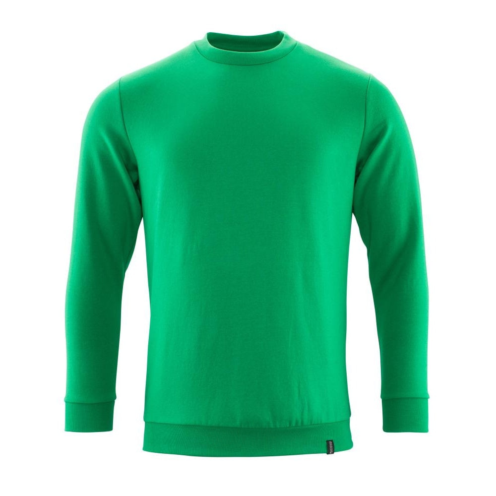 Grass Green - Front - Mascot Mens Crossover Sweatshirt