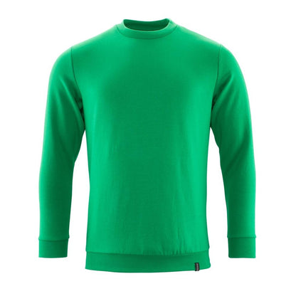 Grass Green - Front - Mascot Mens Crossover Sweatshirt