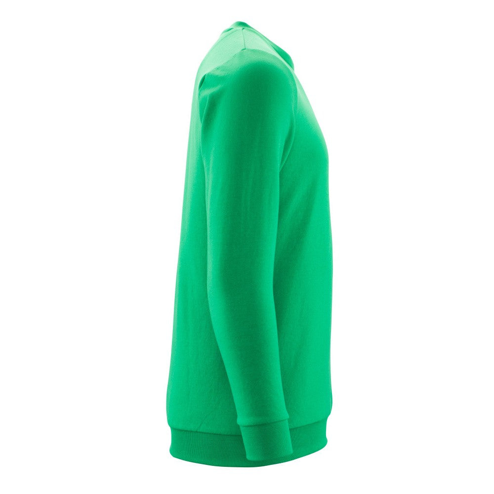 Grass Green - Side - Mascot Mens Crossover Sweatshirt