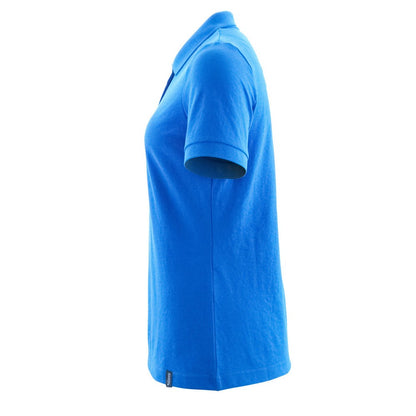 Azure Blue - Lifestyle - Mascot Womens-Ladies Crossover Polo Shirt