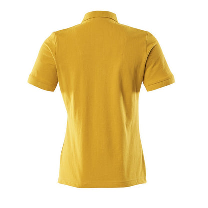 Curry Yellow - Back - Mascot Womens-Ladies Crossover Polo Shirt