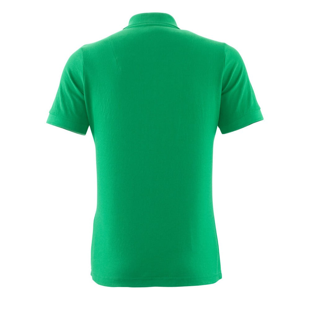 Grass Green - Back - Mascot Womens-Ladies Crossover Polo Shirt