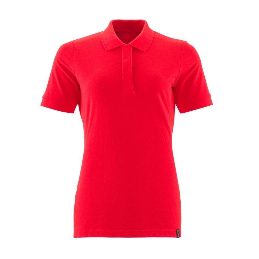 Traffic Red - Front - Mascot Womens-Ladies Crossover Polo Shirt