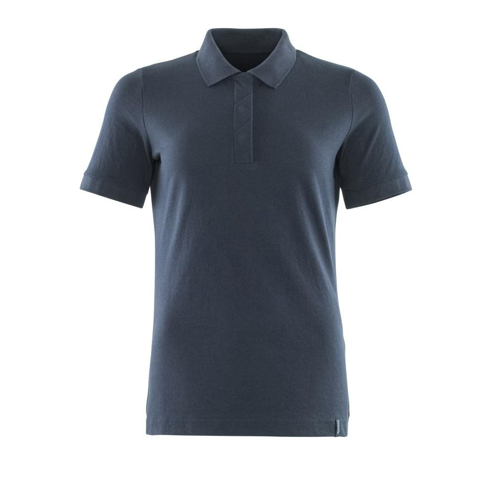 Dark Navy - Front - Mascot Womens-Ladies Crossover Polo Shirt