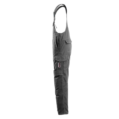 Dark Anthracite - Lifestyle - Mascot Mens Multisafe Knee Pad Pockets Bib And Brace Overall