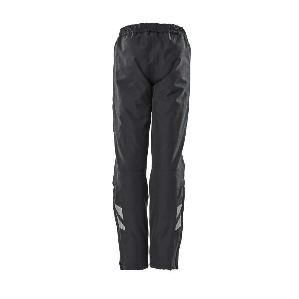 Dark Navy - Back - Mascot Childrens-Kids Accelerate Waterproof Over Trousers