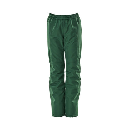 Green - Front - Mascot Childrens-Kids Accelerate Waterproof Over Trousers