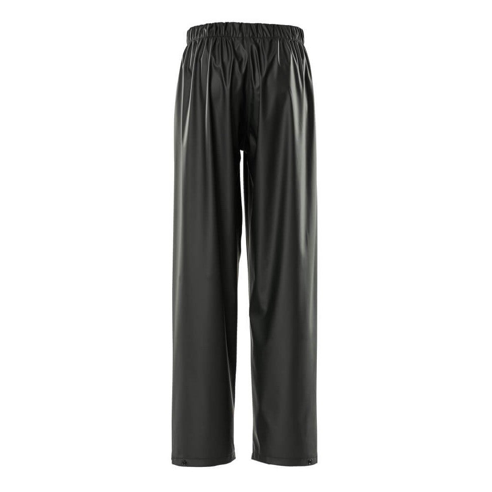Black - Back - Mascot Mens Aqua Rain Trousers