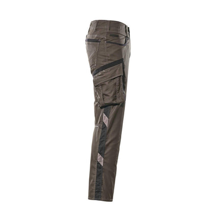 Dark Anthracite-Black - Side - Mascot Mens Ingolstadt Unique Two Tone Work Trousers