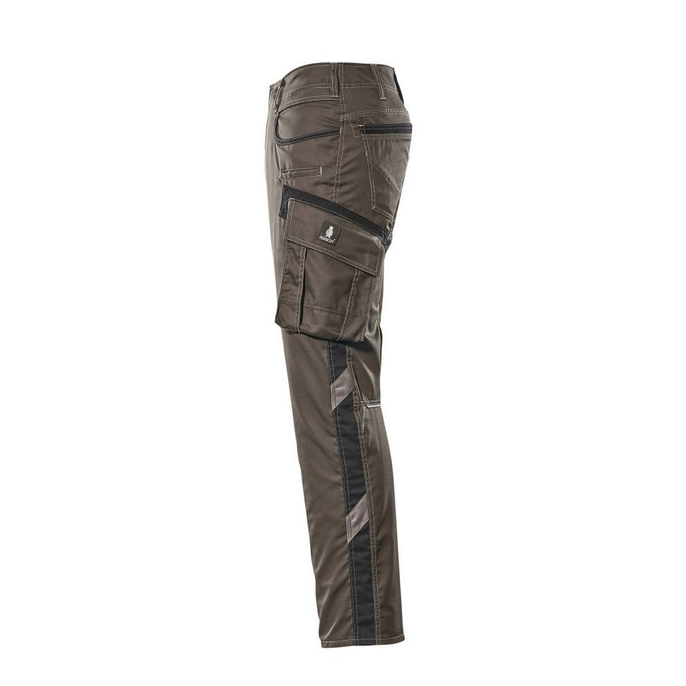 Dark Anthracite-Black - Lifestyle - Mascot Mens Ingolstadt Unique Two Tone Work Trousers