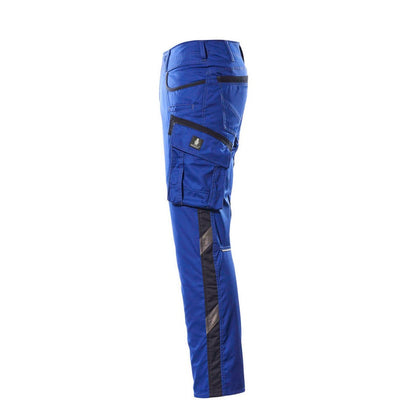Royal Blue-Dark Navy - Lifestyle - Mascot Mens Ingolstadt Unique Two Tone Work Trousers