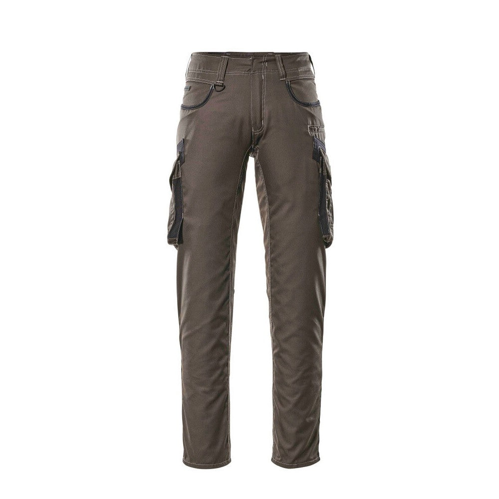 Dark Anthracite-Black - Front - Mascot Mens Ingolstadt Unique Two Tone Work Trousers