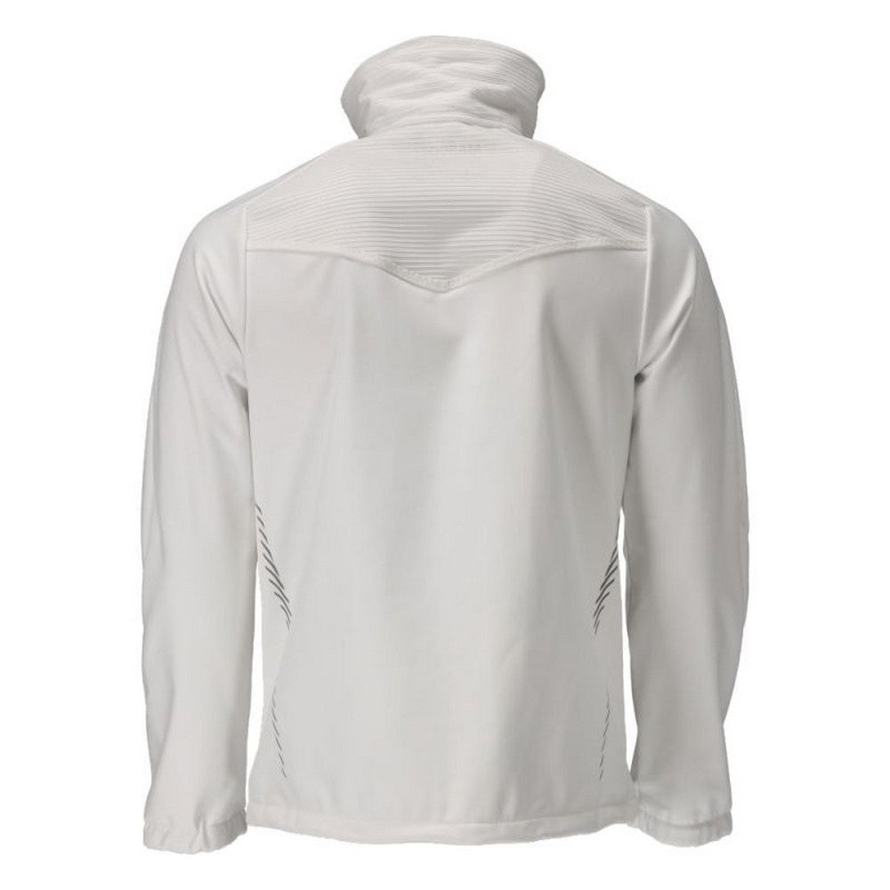 White - Back - Mascot Mens Customised Soft Shell Jacket