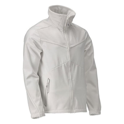 White - Lifestyle - Mascot Mens Customised Soft Shell Jacket