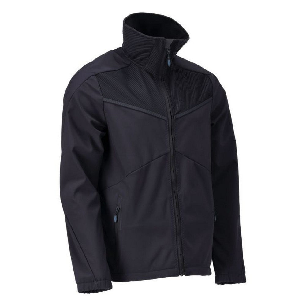 Dark Navy - Lifestyle - Mascot Mens Customised Soft Shell Jacket