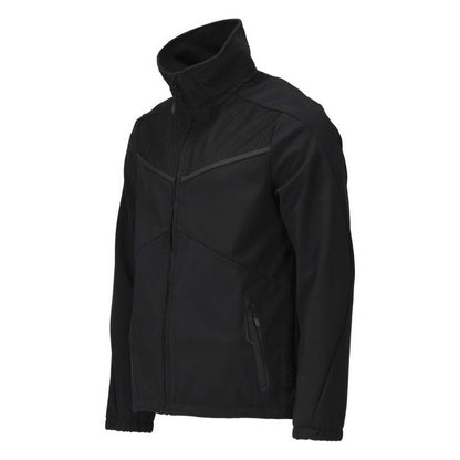 Black - Side - Mascot Mens Customised Soft Shell Jacket