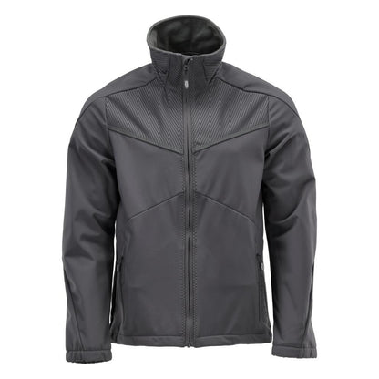 Stone Grey - Front - Mascot Mens Customised Soft Shell Jacket