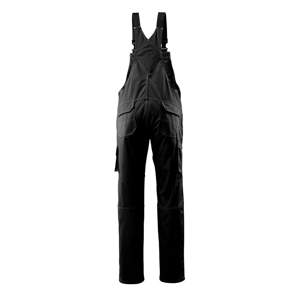 Black - Back - Mascot Mens Industry Lowell Bib And Brace Overall