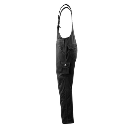 Black - Lifestyle - Mascot Mens Industry Lowell Bib And Brace Overall